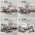 thumbnail image 3 of Set de tapetes para gimnasio BeMaxx de 18 piezas, espuma EVA de 32 x 32 x 1 cm, 3 of 9