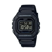 Casio Men's All Black Large Case Digital Sport Watch W218H-1BV