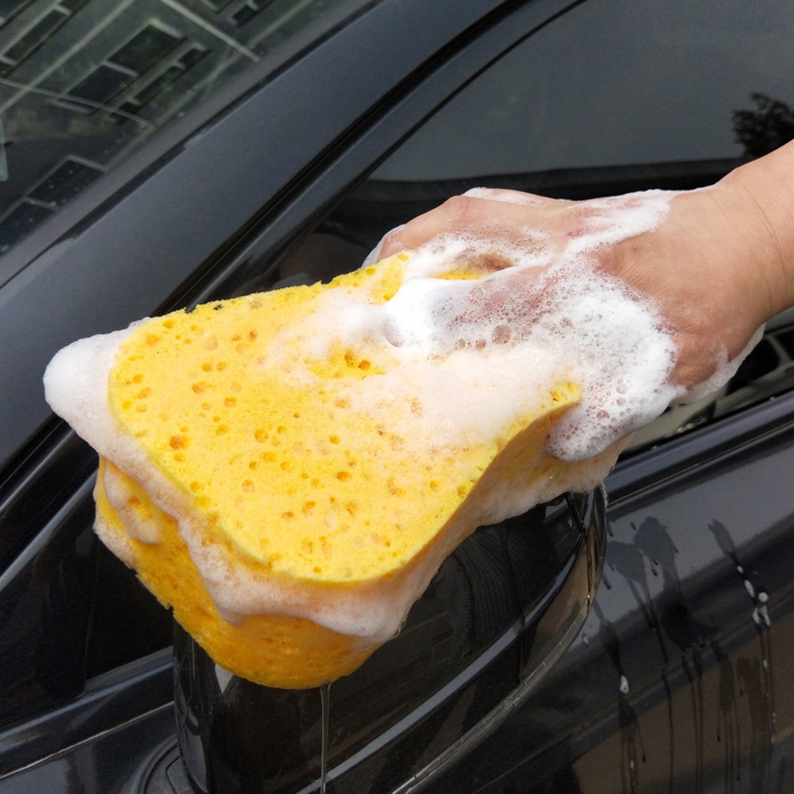 Ovzne High Density Absorbent Sponge Cleaning Wipe Car Wash Wipe Glass Sponge Wipe Car Cleaning Supplies Car Wash Tools On Clearance