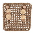thumbnail image 4 of Rabbits Activity Mat, Easy Installation Decorative Natural Material Teeth Grinding Pet Seagrass Mat  For Guinea Pig For Bunny, 4 of 8