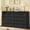 Black, variant on Afuhokles 10 Drawers Dresser, 55" Large Drawers Dresser for Bedroom, Black