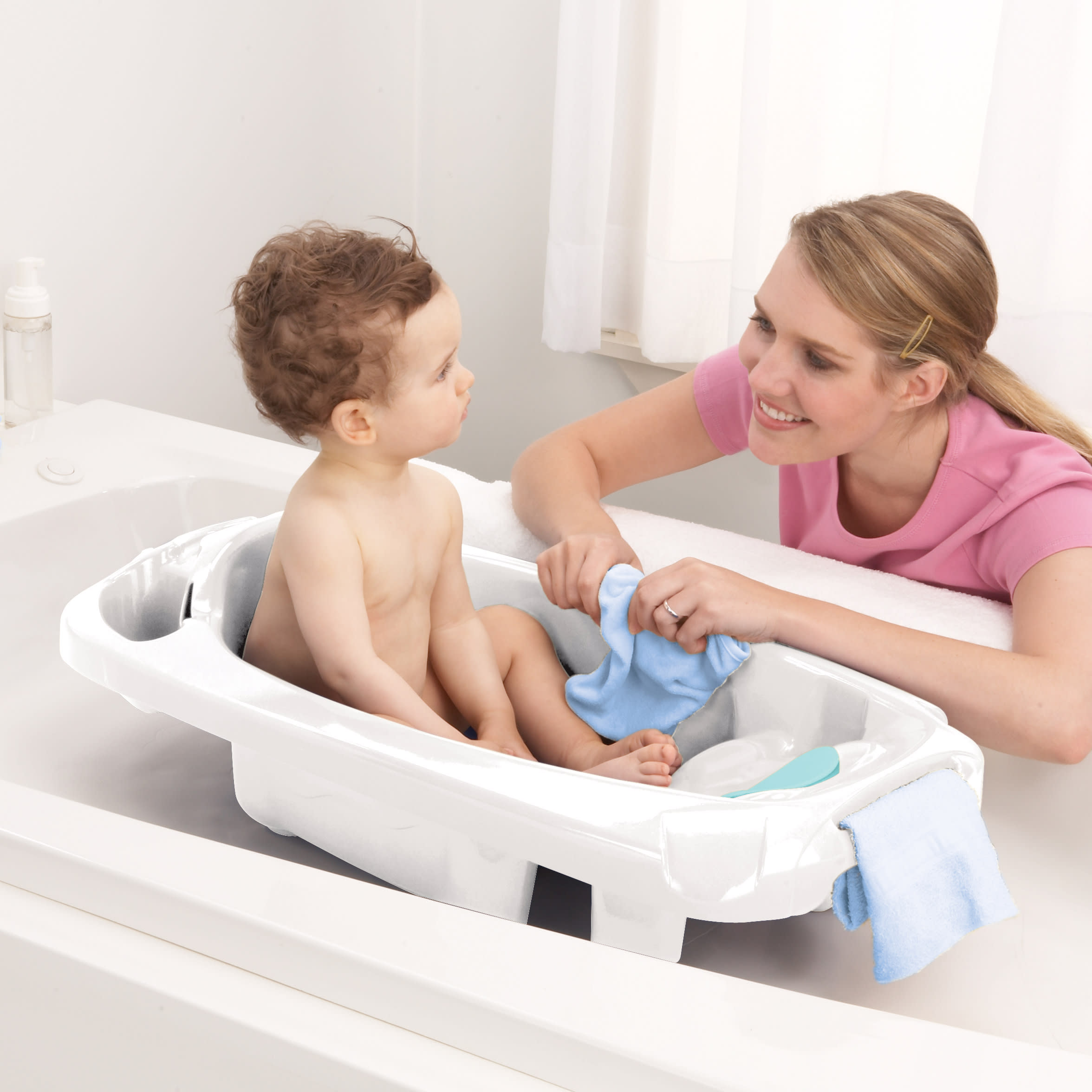 Safety 1st Newborn to Toddler Bathtub, White - image 2 of 7