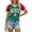 Multicolour, variant on Women Mexico Country Flag Tee Trendy Slim Fit V Neck Raglan Short Sleeve Top Classic Patriotic Sports Fan Game Day Activewear T-Shirt