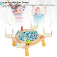 thumbnail image 3 of Fishing Game Table, Rotating Fish Board Fun Large Size  for Kids, 3 of 7