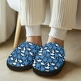 thumbnail image 4 of Whosucclay Cotton Slippers for unisex Lightweight House Slippers With Memory Foam, Washable Home Slippers,Indoor Comfy Bedroom Cozy Slippers Slip On, 4 of 6