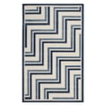 thumbnail image 2 of Cottage Cream/Blue Large Rectangle Rug-Color:Dark Grey/Light Grey,Shape:Runner,Size:2'-3" X 8', 2 of 2