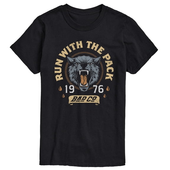 Bad Company - Run With The Pack - Men's Short Sleeve Graphic T-Shirt