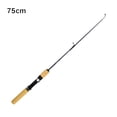 thumbnail image 1 of Daily Mix Store Ice Fishing Rod Stiff Hard Winter Fishing Rod for /Casting, Portable Ice Angling Tackle for Cold Weather Fishing, 1 of 8