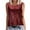 Red, variant on fatyb Womens Sequin Tank Tops Sleeveless Crew Neck Sparkly Shirts Fashion Glitter Clubwear Tops for Party