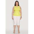 thumbnail image 3 of Womens Plus Size Seamless Textured Knit Tank Top, 3 of 5