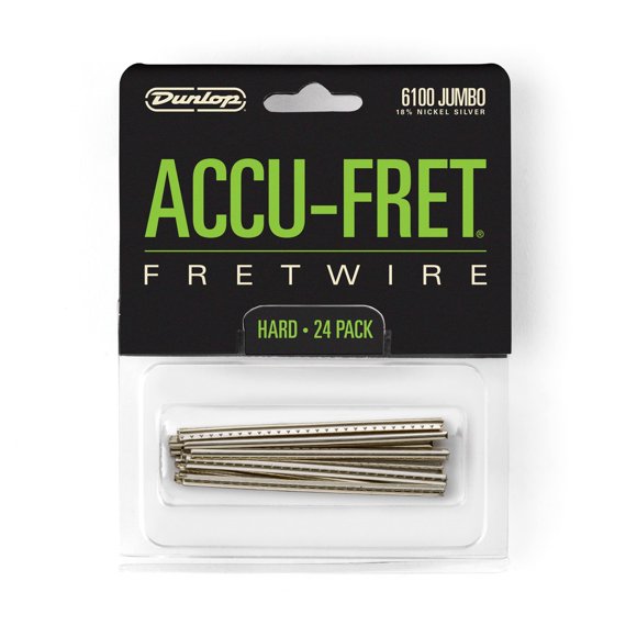 Jim Dunlop 6S6100 Accu-Fret Fretwire Set, 2-5/8' Lenghts, 24/Box