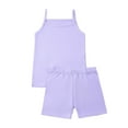 thumbnail image 4 of hengsof Girls Camisole Cotton Camisole Tops and Shorts Lounge Wear Set, 4 of 5