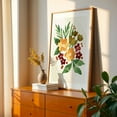 thumbnail image 3 of Bold and vibrant color floral composition. Blossoms botanical illustration. Flowers wall art. 03 - Illustration Floral Botanical Flowers Watercolor Garden Unframed Wall Art Print 32 x 48 inches, 3 of 60
