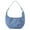 Blue, variant on BadPiggies Women's Crescent Shoulder Bag Nylon Underarm Purse Casual Crossbody with Adjustable Strap (Black)