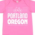 thumbnail image 4 of Inktastic Portland Oregon Biking Boys or Girls Baby Bodysuit, 4 of 5