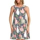 thumbnail image 1 of Balery Llamas Vestidos de verano para mujer con estampado: vestido holgado sin mangas, vestido playero informal y cómodo para días calurosos., 1 of 7