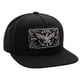 thumbnail image 1 of Gorra Plana Negra Unitalla Águila Mexico, 1 of 5