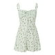 thumbnail image 1 of Vestido Para Mujer Con Estampado De Flores, Corte Bajo, Sin Mangas, Sin Mangas, Vestido De Fiesta Sin Espalda, 1 of 4