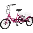 thumbnail image 2 of MOONCOOL 16 inch Kids Tricycle, Single-Speed Three Wheeled Bike for 3'9" to 4'9" 3-13 Year Old Boys & Girls, Children Stable Trike with Large Rear Basket, 2 of 10