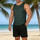 thumbnail image 1 of Ceisia Men's Casual Athletic Tank Top & Shorts Sets | Breathable Sleeveless Workout Outfits | Summer Beach Sportswear Gift, 1 of 9