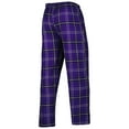 thumbnail image 4 of Men's Concepts Sport Purple/Black Sacramento Kings Ultimate Plaid Flannel Pants, 4 of 4