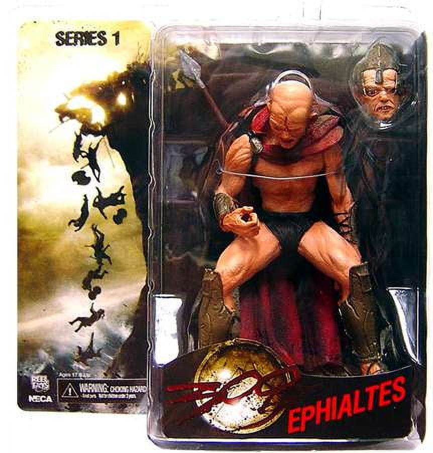 300 NECA ネカ フィギュア レオニダス 王妃 エフィアルテス イモータル 300 Series 1 King Leonidas Figure NECA 49002 - Walmart.com