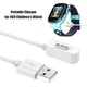 thumbnail image 3 of Para 360 8X/9X PRO/M1/P1 Niño Smartwatch Cargador Reloj Power Dock (Blanco), 3 of 8