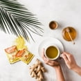 thumbnail image 6 of Prince of Peace Ginger Tea Honey Crystals Turmeric Digestive Support Caffeine Free Instant Beverage, 10 Count, 6 of 15