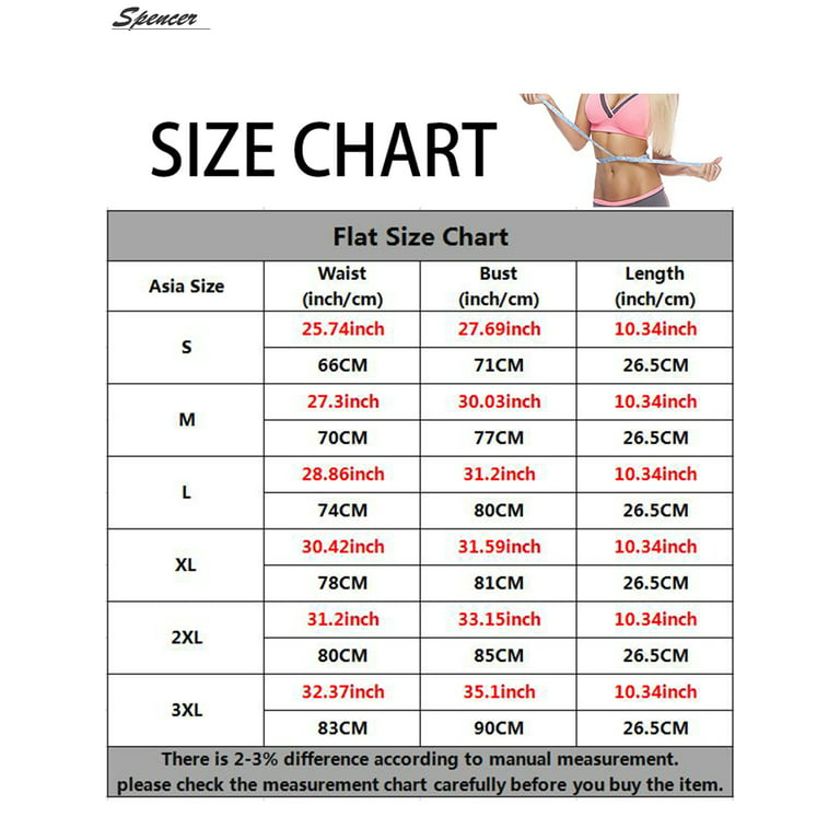 Esbelt Waist Cincher Size Chart and Size Guide - Get The Right Size – The  Magic Knicker Shop