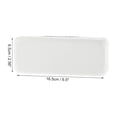 thumbnail image 4 of Estuche para Gafas de Bisagra Cuadrada Unique Bargains Almacenamiento de Gafas 6.5"x2.56"x1.46" Blanco, 4 of 5