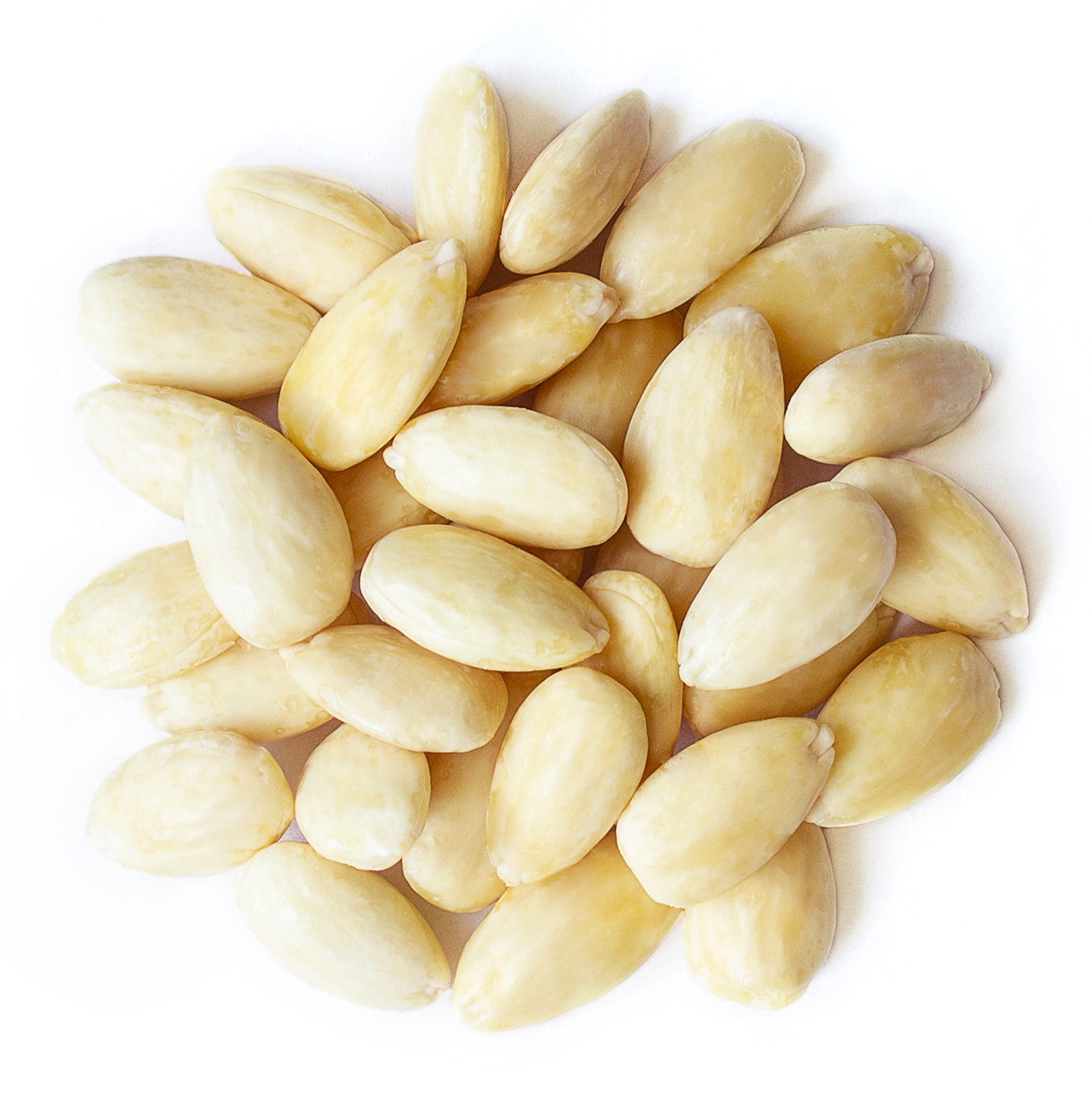 Whole Blanched Almonds, 4 Pounds - Kosher, Raw, Vegan - by Food to Live