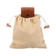 thumbnail image 3 of Bolsa de recolección, riñonera con cordón, multiusos de lona para senderismo y recolección. Caqui, 3 of 8