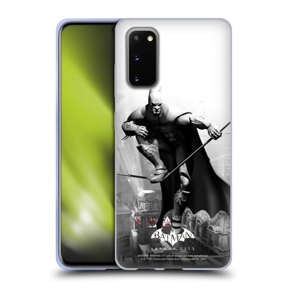 Head Case Designs Officially Licensed Batman Arkham City Key Art Comic Book Cover Soft Gel Case Compatible with Samsung Galaxy S20 / S20 5G