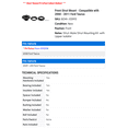 thumbnail image 2 of Front Strut Mount - Compatible with 2008 - 2011 Ford Taurus 2009 2010, 2 of 2