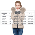 thumbnail image 5 of purcolt Girls Winter Coat Quilted Puffer Jacket Warm Parka with Removable Hood Insulated Outerwear 5-14 Years, 5 of 5