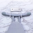 thumbnail image 2 of Metal Hook Wall Mount Ironing Board Holder,ironing Board Hanger,white, 2 of 4