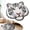 A, variant on ZEMZYL Head Shaped Rug – 23.6 Inch Soft Area Rug, Non Slip Decorative Carpet For Bedroom Living Room, Cute Animal Floor Mat For Sofa Bedside Home Decor – 6 Colors