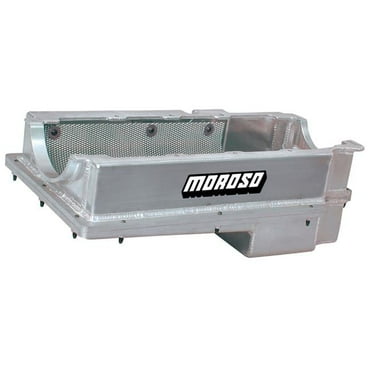 Moroso 20376 Wet Sump Oil Pan for Chevy Big-Block Engine - 2 Piece