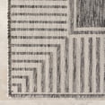 thumbnail image 4 of nuLOOM Asha Simple Striped Indoor/Outdoor Area Rug, 8' x 10', Asha Grey, 4 of 9