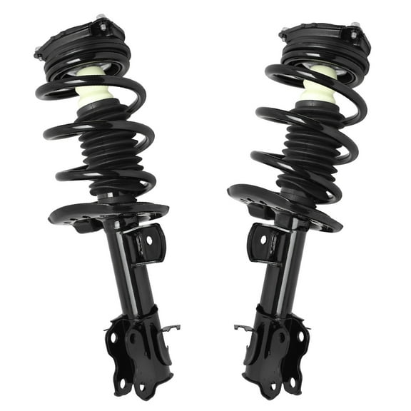 Detroit Axle - 2 Front Struts for 2013-2020 Nissan NV200, 2015-2018 Chevy City Express, 2014 2015 2016 2017 2018 2019 Quick Complete Struts with Coil Spring Assembly Replacement Suspension