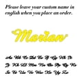 thumbnail image 1 of Custom Name Necklace for Women Personalised Cursive Letter Pendant Stainless Steel Jewelry Men Chain Choker Collar New 2024, 1 of 5