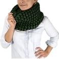 thumbnail image 2 of Peach Couture Unisex Chevron Design Hand Knit Thick Chunky Infinity Loop Scarves, 2 of 3