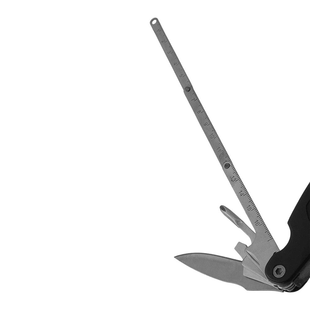 Zenport 13016 10-Function Multi-Tool with Carrying Case, Silver
