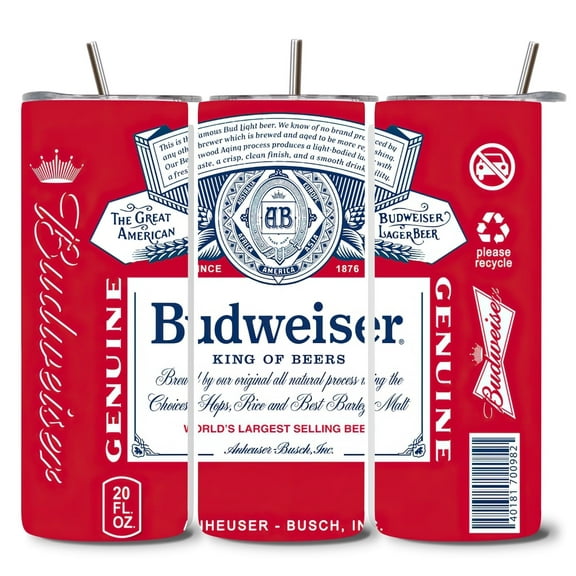 Alpha Printing 20oz Stainless-Steel Tumblers-Inspired Beer Can Design - Alpha Printing