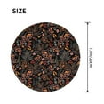 thumbnail image 3 of Disketp Floral Small Mouse Pad 7.9x7.9 Inches,Washable Round Mousepad for Office Laptop Computer,Non-Slip Rubber Base Mouse Pads for Wireless Mouse, 3 of 8