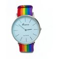 thumbnail image 1 of Reloj Pulsera Lgbt Orgullo Gay Extensible Malubero Arcoiris Pride, 1 of 2