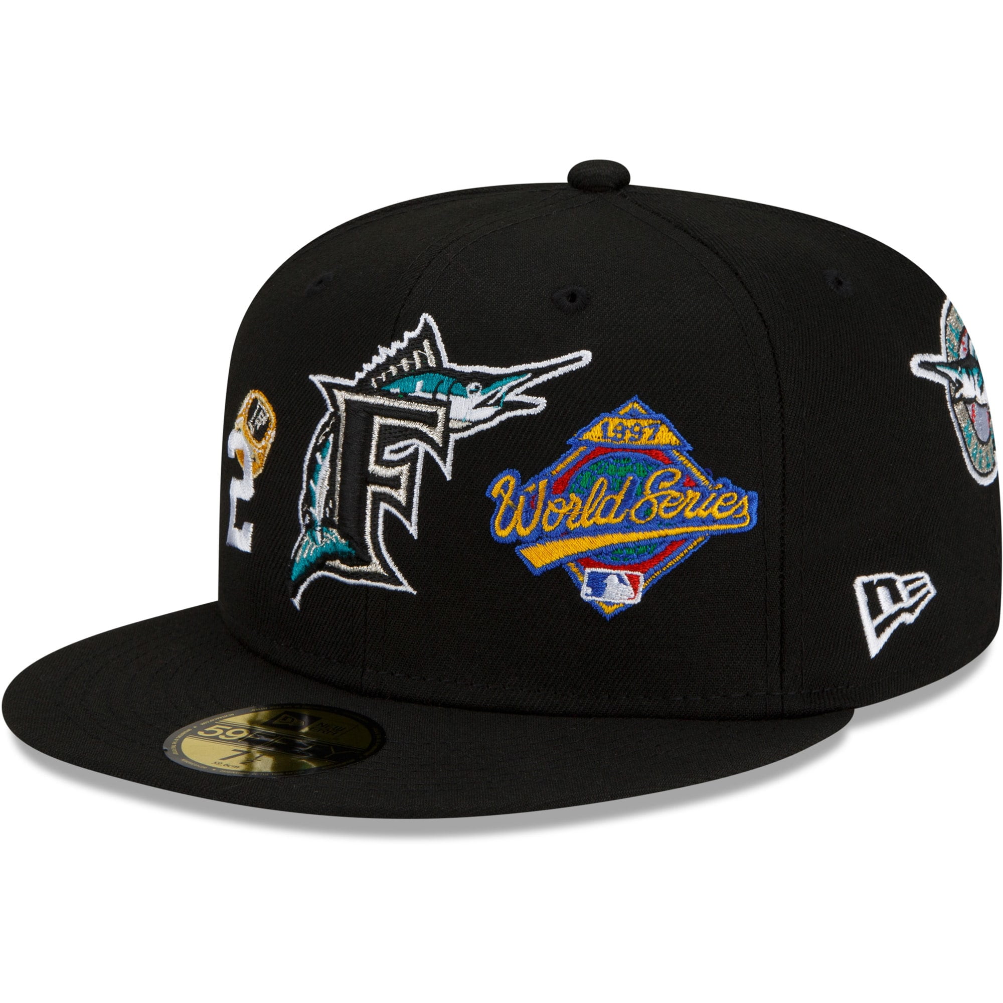 Marlins 1997 World Florida Marlins World Series Fitted Florida