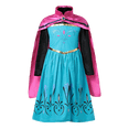 thumbnail image 1 of Disfraz de la película de Disney para niña, vestido de Princesa Sofía, Blancanieves, Reina de la nieve, Elsa, Bella, Rapunzel Fivean unisex, 1 of 2