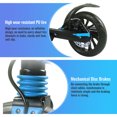 thumbnail image 5 of Bogist E200 Electric Scooter for Kids (Ages 7-14) | Blue | 150W Motor, 8" Tires, 9 mph Max Speed, 40 Min Ride, 20 lbs, Front Wheel Drive | 2 Color Options, 5 of 13