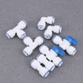 thumbnail image 3 of OHOIOLLA 8Pcs Push To Connect Tube Fitting Assorted Color Plastic Water Tube Fitting Set For Water Pipe Joint, 3 of 7